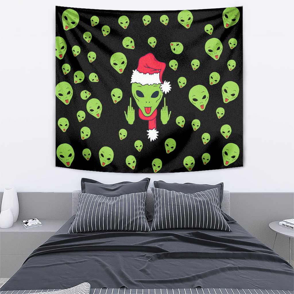 Alien Christmas Tapestry Xmas Holiday Patterns - Wonder Print Shop