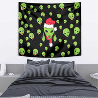 Alien Christmas Tapestry Xmas Holiday Patterns - Wonder Print Shop