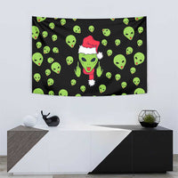 Alien Christmas Tapestry Xmas Holiday Patterns - Wonder Print Shop