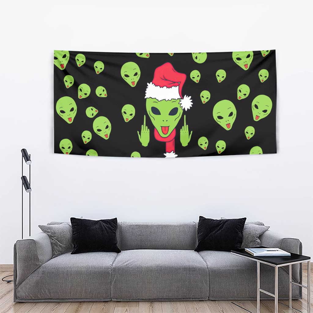 Alien Christmas Tapestry Xmas Holiday Patterns - Wonder Print Shop