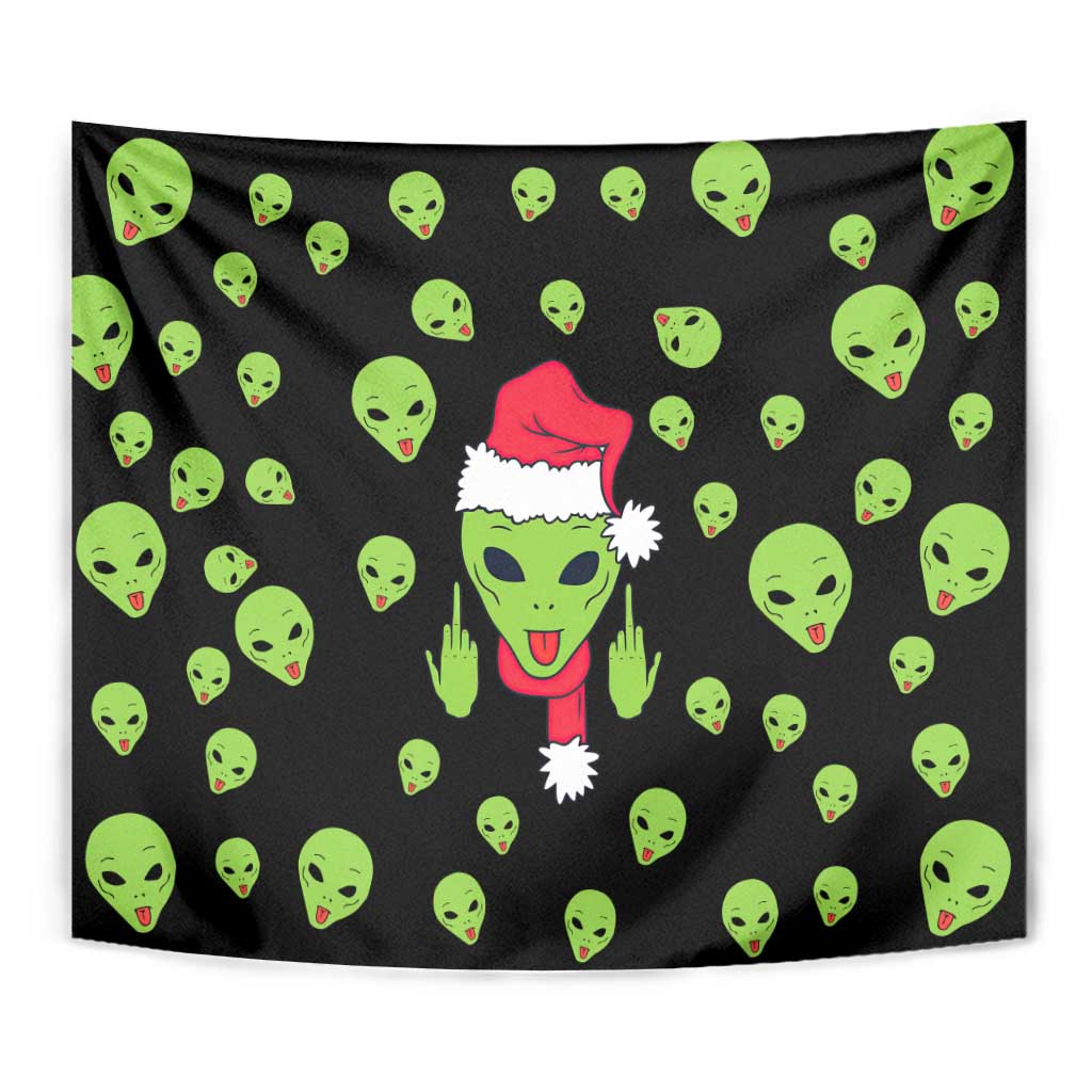 Alien Christmas Tapestry Xmas Holiday Patterns - Wonder Print Shop