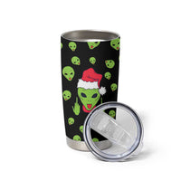 Alien Christmas Tumbler Cup Xmas Holiday Patterns - Wonder Print Shop