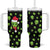 Alien Christmas Tumbler With Handle Xmas Holiday Patterns - Wonder Print Shop