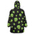 Alien Christmas Wearable Blanket Hoodie Xmas Holiday Patterns - Wonder Print Shop