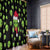 Alien Christmas Window Curtain Xmas Holiday Patterns - Wonder Print Shop