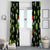 Alien Christmas Window Curtain Xmas Holiday Patterns - Wonder Print Shop