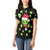 Alien Christmas Women Polo Shirt Xmas Holiday Patterns - Wonder Print Shop