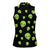Alien Christmas Women Sleeveless Polo Shirt Xmas Holiday Patterns - Wonder Print Shop
