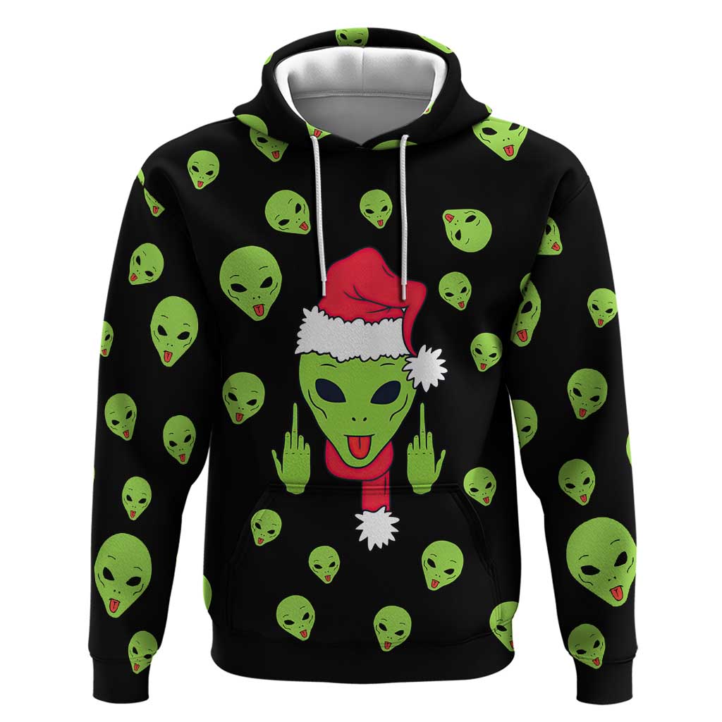 Alien Christmas Zip Hoodie Xmas Holiday Patterns - Wonder Print Shop