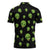 Alien Christmas Zipper Polo Shirt Xmas Holiday Patterns - Wonder Print Shop