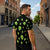 Alien Christmas Zipper Polo Shirt Xmas Holiday Patterns - Wonder Print Shop