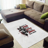 I'm Not The Hero You Wanted Area Rug - Wonder Print Shop