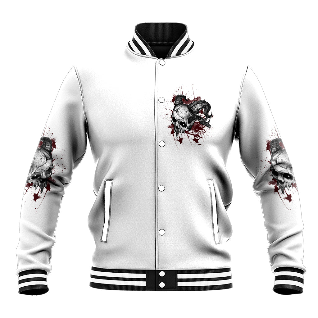 I'm Not The Hero You Wanted Baseball Jacket - Wonder Print Shop