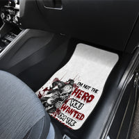 I'm Not The Hero You Wanted Car Mats - Wonder Print Shop