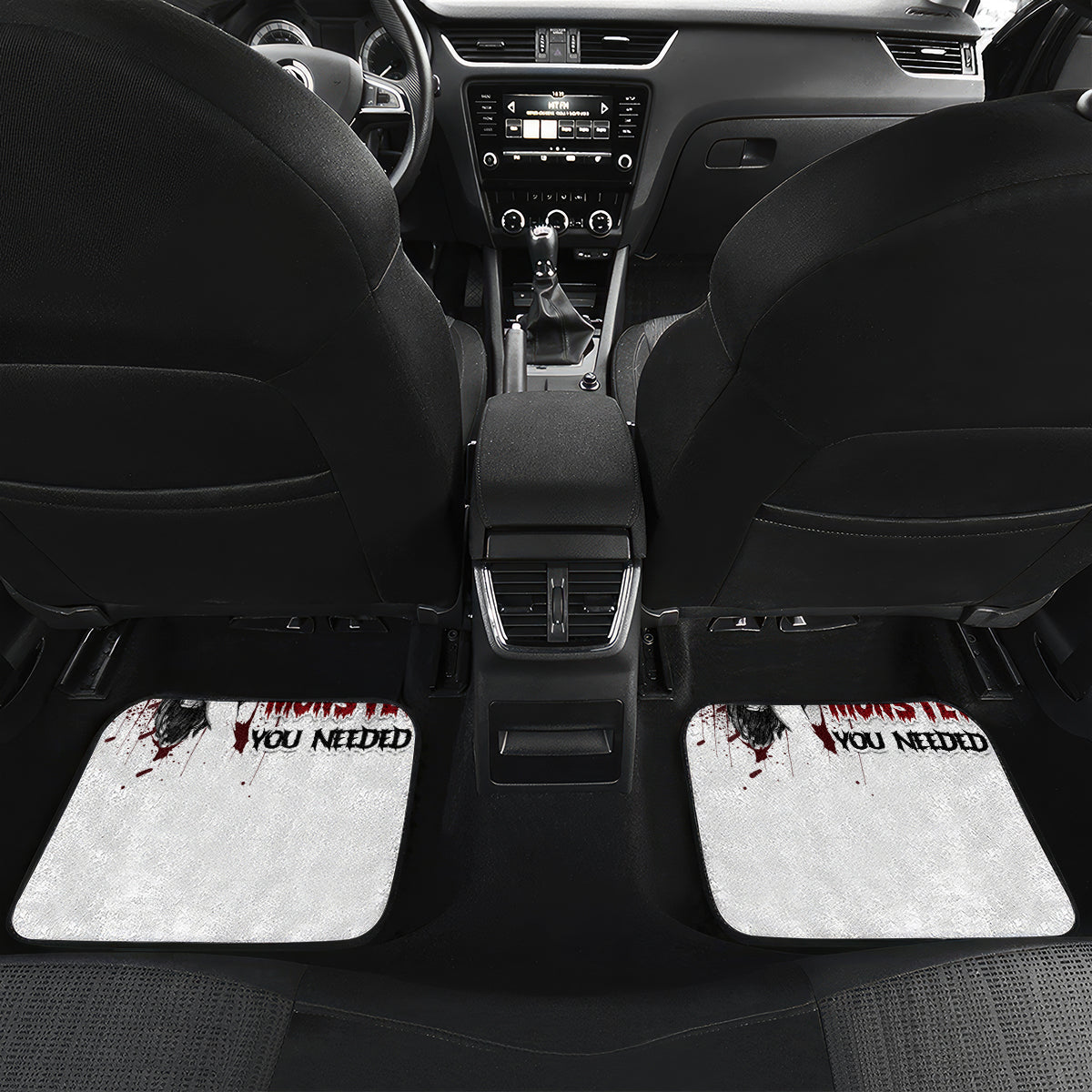 I'm Not The Hero You Wanted Car Mats - Wonder Print Shop