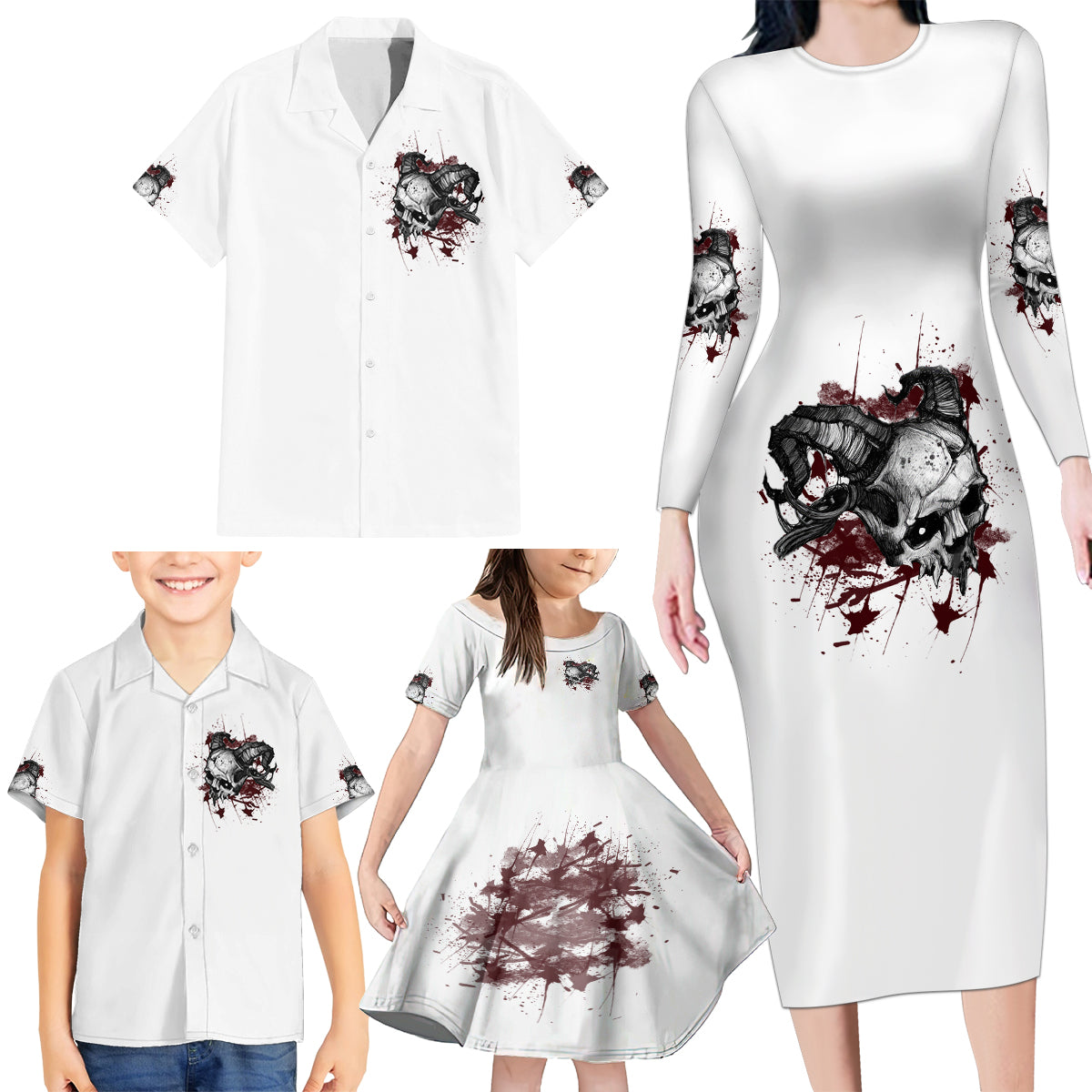 I'm Not The Hero You Wanted Family Matching Long Sleeve Bodycon Dress and Hawaiian Shirt - Wonder Print Shop