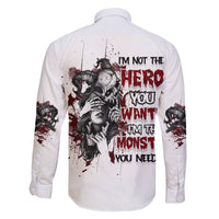 I'm Not The Hero You Wanted Family Matching Mermaid Dress and Hawaiian Shirt - Wonder Print Shop