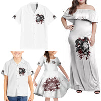 I'm Not The Hero You Wanted Family Matching Off Shoulder Maxi Dress and Hawaiian Shirt - Wonder Print Shop