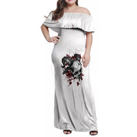 I'm Not The Hero You Wanted Family Matching Off Shoulder Maxi Dress and Hawaiian Shirt - Wonder Print Shop