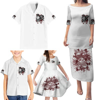 I'm Not The Hero You Wanted Family Matching Puletasi Dress and Hawaiian Shirt - Wonder Print Shop