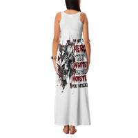 I'm Not The Hero You Wanted Family Matching Tank Maxi Dress and Hawaiian Shirt - Wonder Print Shop