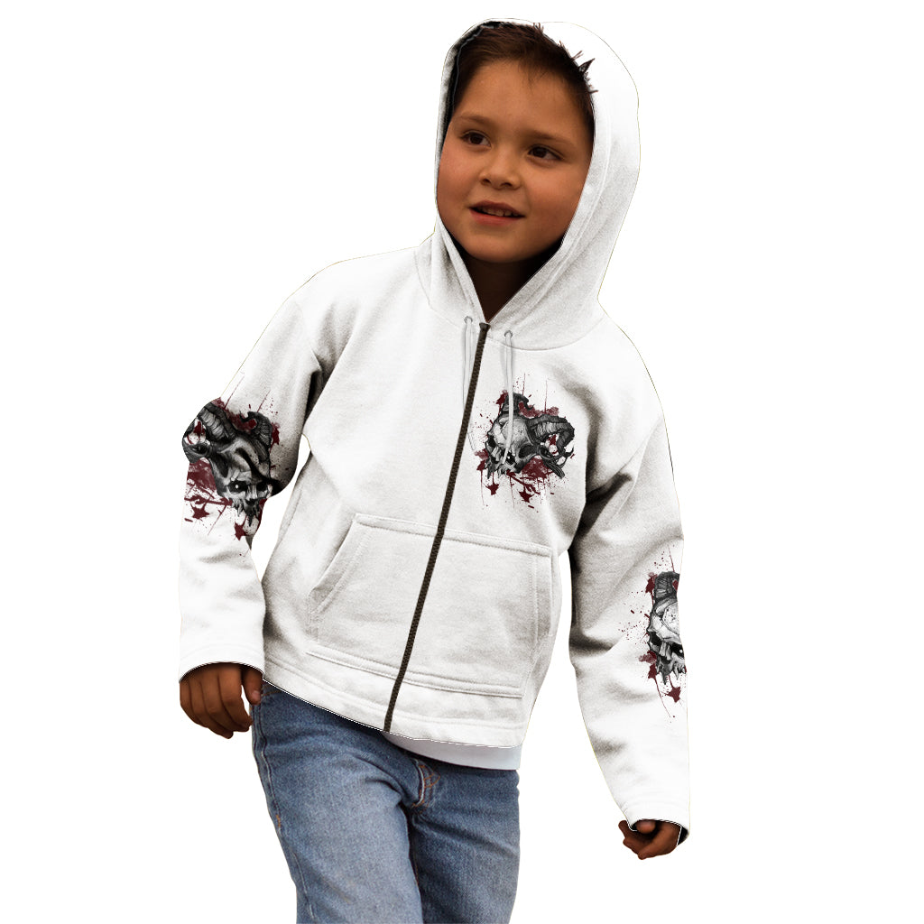 I'm Not The Hero You Wanted Kid Hoodie - Wonder Print Shop