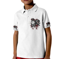 I'm Not The Hero You Wanted Kid Polo Shirt - Wonder Print Shop