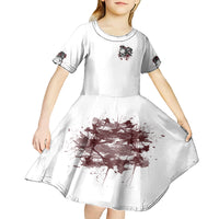 I'm Not The Hero You Wanted Kid Short Sleeve Dress - Wonder Print Shop