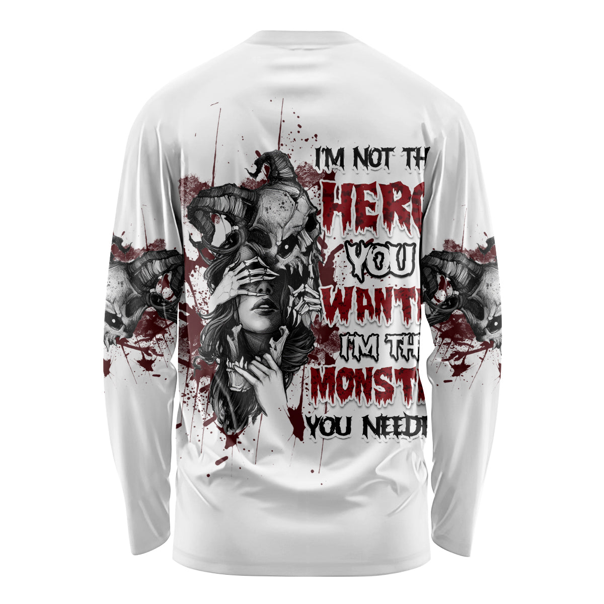 I'm Not The Hero You Wanted Long Sleeve Shirt - Wonder Print Shop
