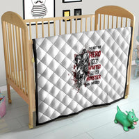 I'm Not The Hero You Wanted Quilt - Wonder Print Shop