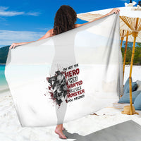 I'm Not The Hero You Wanted Sarong - Wonder Print Shop