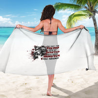 I'm Not The Hero You Wanted Sarong - Wonder Print Shop