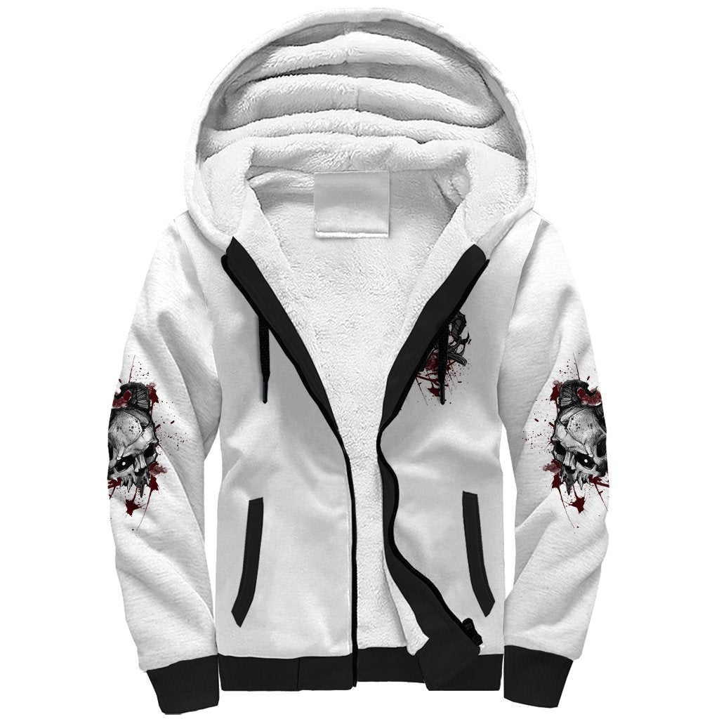 I'm Not The Hero You Wanted Sherpa Hoodie - Wonder Print Shop