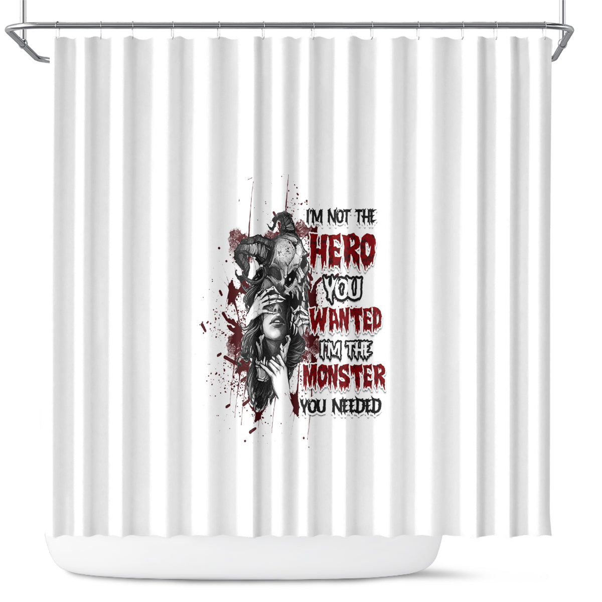 im-not-the-hero-you-wanted-shower-curtain