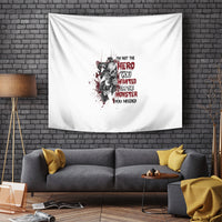 I'm Not The Hero You Wanted Tapestry - Wonder Print Shop