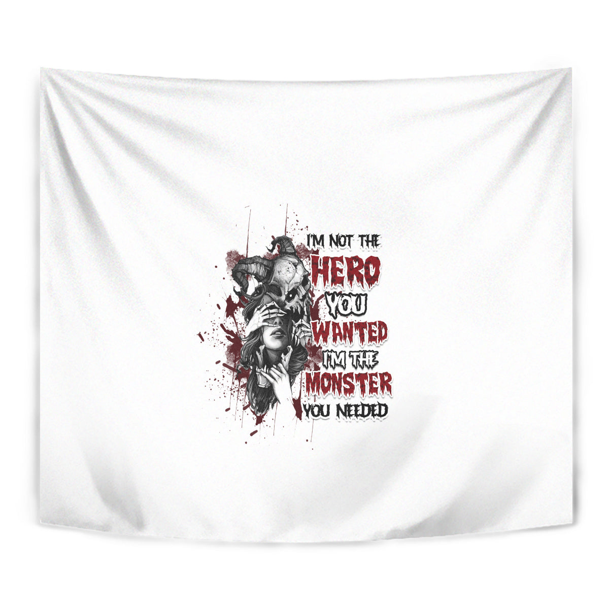 I'm Not The Hero You Wanted Tapestry - Wonder Print Shop