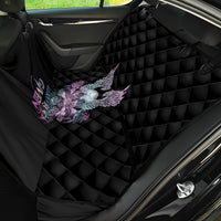 Skull Wings Roses - Zero Fuck Given Back Car Seat Cover - Wonder Print Shop