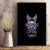 Skull Wings Roses - Zero Fuck Given Canvas Wall Art - Wonder Print Shop