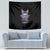 Skull Wings Roses - Zero Fuck Given Tapestry - Wonder Print Shop