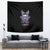 Skull Wings Roses - Zero Fuck Given Tapestry - Wonder Print Shop