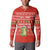 East Timor Christmas Button Sweatshirt with Santa Crocodile Gingerbread Palm Trees and Red Holiday - Wonder Print Shop
