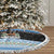 Estonia Christmas Tree Skirt with Reindeer Gingerbread Snowflakes National Emblem and Winter Forest - Wonder Print Shop