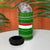 Tajikistan Christmas 4 in 1 Can Cooler Tumbler with Santa Hat Eagle Green Snowflake Pattern and Holiday Design - Wonder Print Shop