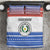 Paraguay Christmas Bedding Set with Red-White-Blue Design, National Seal, and Santa Motif - Wonder Print Shop