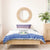 Paraguay Christmas Bedding Set with Red-White-Blue Design, National Seal, and Santa Motif - Wonder Print Shop
