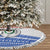 Paraguay Christmas Tree Skirt with Red-White-Blue Design, National Seal, and Santa Motif - Wonder Print Shop