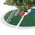 Paraguay Christmas Tree Skirt with Green Festive Pattern, Map and Flag Motif, and Santa Illustration - Wonder Print Shop