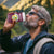 Qatar Christmas 4 in 1 Can Cooler Tumbler with Maroon-White Design, National Emblem, and Camel Motif - Wonder Print Shop