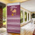 Qatar Christmas Door Cover with Maroon-White Design, National Emblem, and Camel Motif - Wonder Print Shop