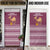 Qatar Christmas Door Cover with Maroon-White Design, National Emblem, and Camel Motif - Wonder Print Shop